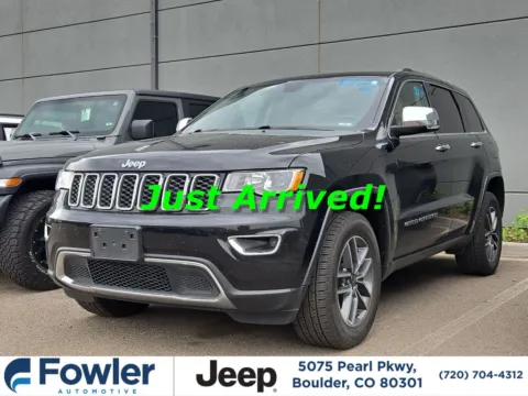 Black 2019 Jeep Grand Cherokee Limited for sale in Boulder, CO