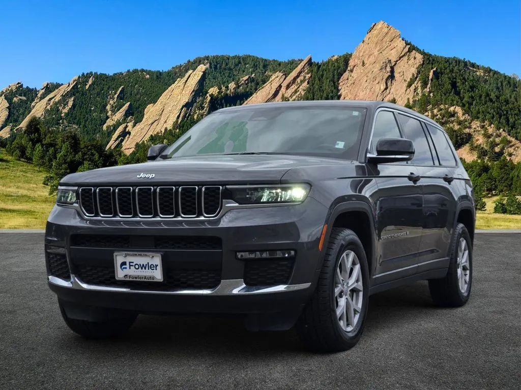Gray 2022 Jeep Grand Cherokee L Limited for sale in Boulder, CO