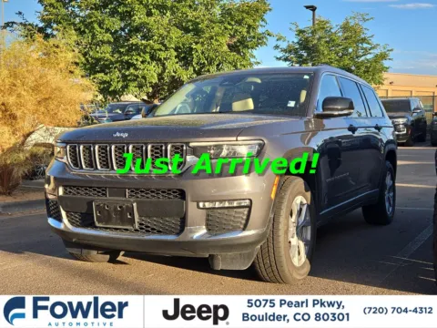 Gray 2022 Jeep Grand Cherokee L Limited for sale in Boulder, CO
