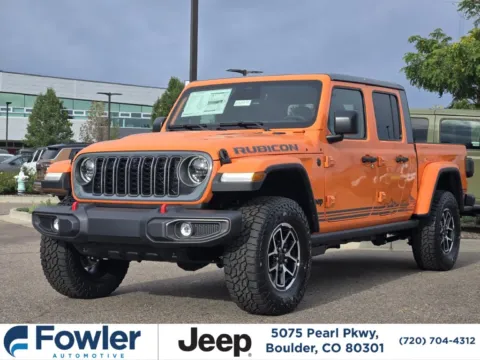 Orange 2026 Jeep Gladiator Rubicon for sale in Boulder, CO