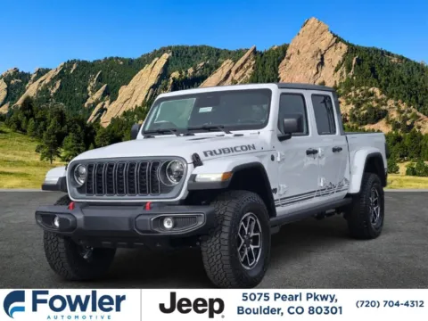 White 2026 Jeep Gladiator Rubicon for sale in Boulder, CO