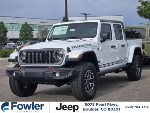 White 2026 Jeep Gladiator Rubicon for sale in Boulder, CO