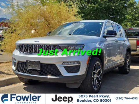 Silver 2022 Jeep Grand Cherokee 4xe for sale in Boulder, CO