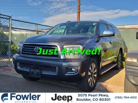 Gray 2019 Toyota Sequoia Limited for sale in Boulder, CO