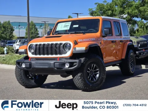 Orange 2027 Jeep Wrangler Rubicon for sale in Boulder, CO