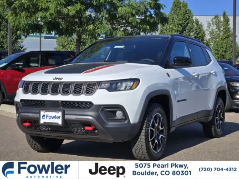 White 2026 Jeep Compass Trailhawk for sale in Boulder, CO