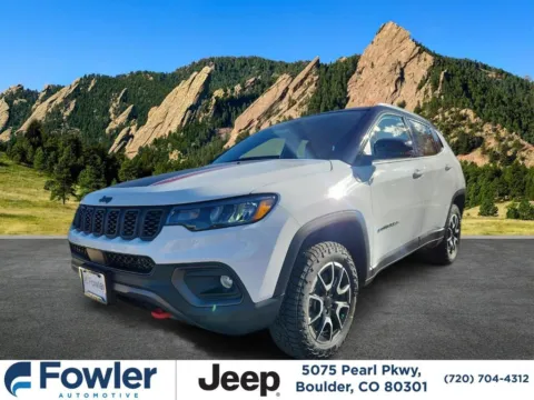 White 2026 Jeep Compass Trailhawk for sale in Boulder, CO