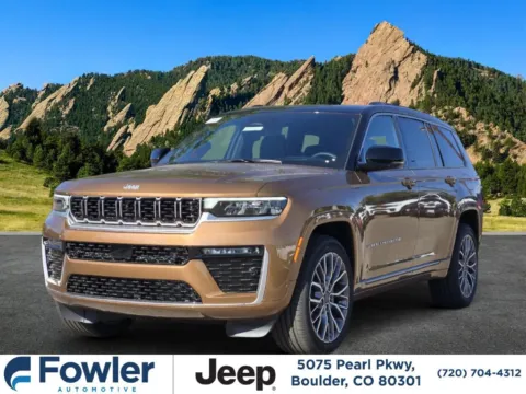 Orange 2027 Jeep Grand Cherokee L Summit for sale in Boulder, CO