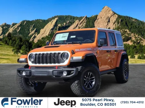 Orange 2027 Jeep Wrangler Rubicon for sale in Boulder, CO