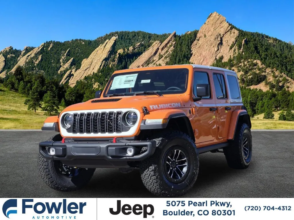 Orange 2027 Jeep Wrangler Rubicon for sale in Boulder, CO