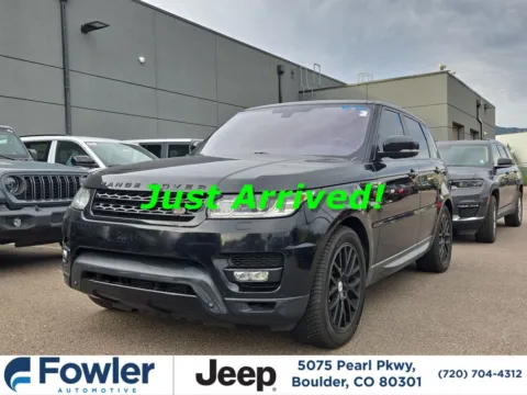 Black 2015 Land Rover Range Rover Sport 5.0L V8 Supercharged for sale in Boulder, CO