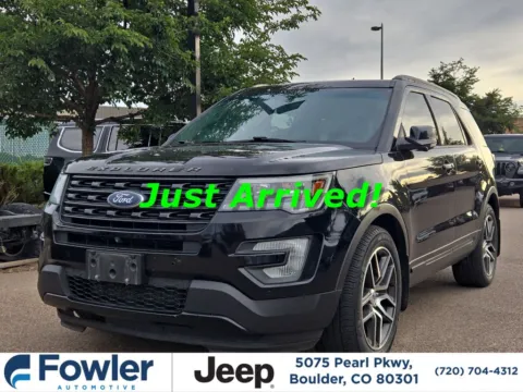 Black 2016 Ford Explorer Sport for sale in Boulder, CO