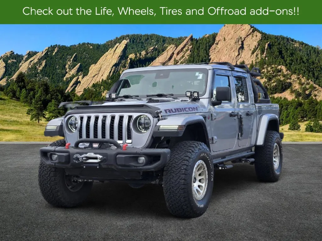 Silver 2020 Jeep Gladiator Rubicon for sale in Boulder, CO