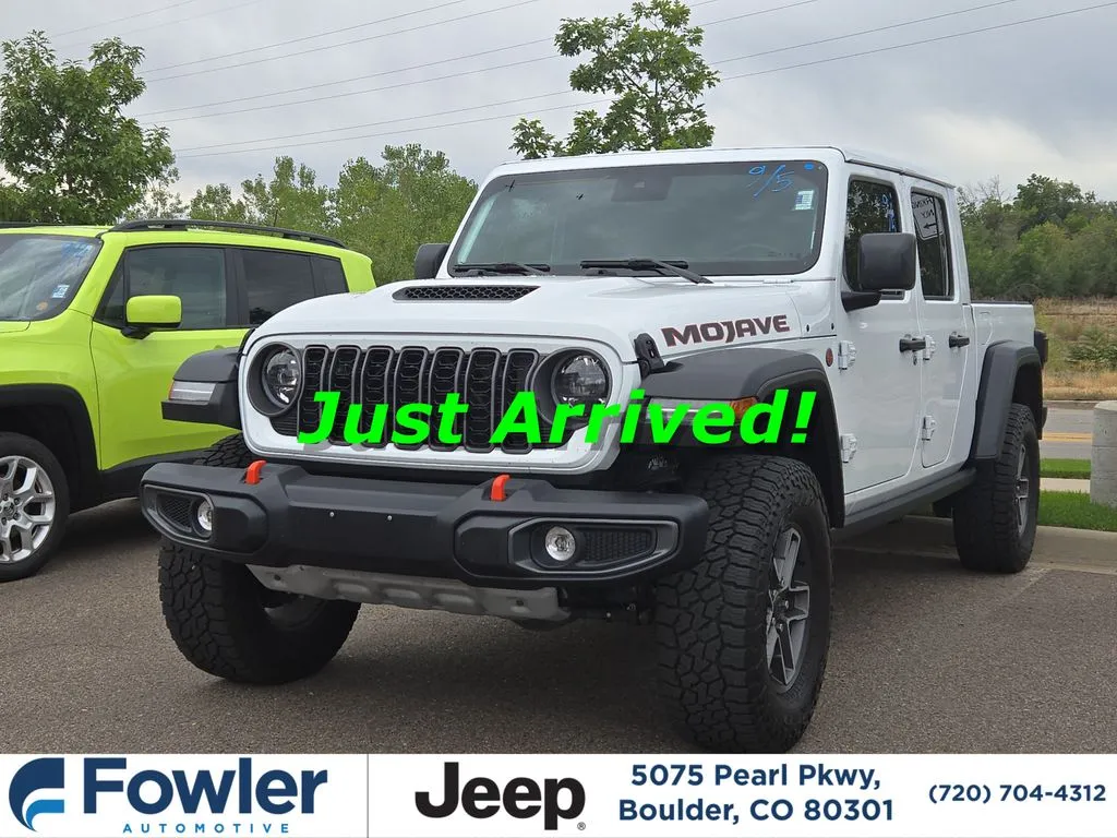 White 2025 Jeep Gladiator Mojave for sale in Boulder, CO
