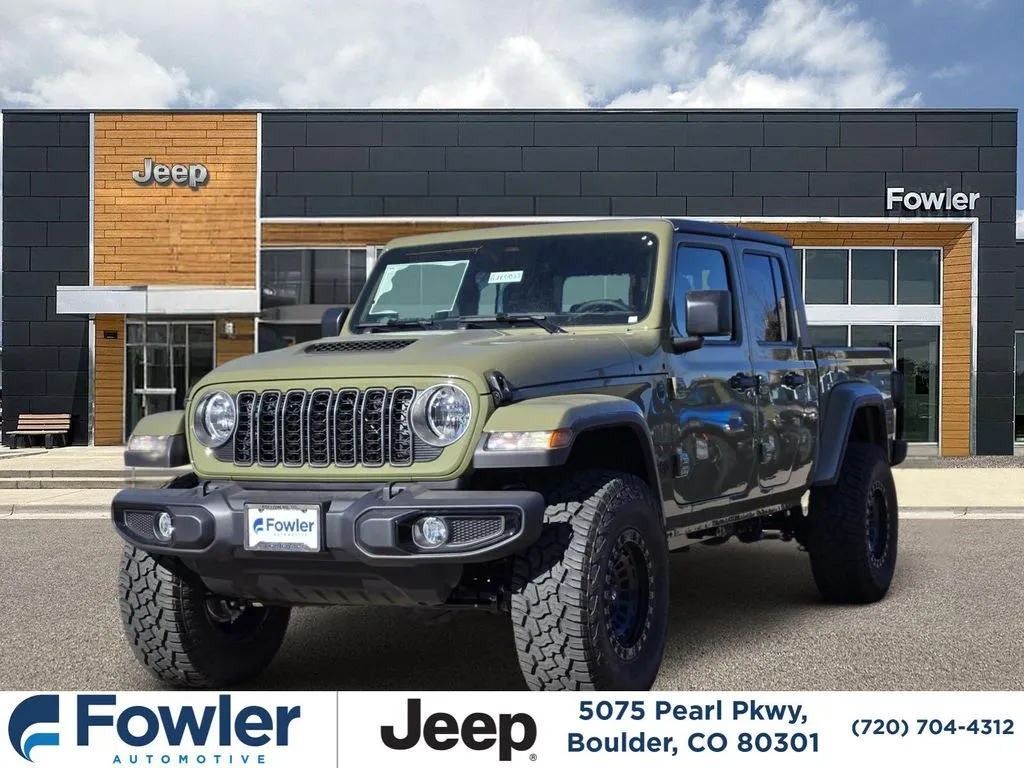 Green 2026 Jeep Gladiator Sport S for sale in Boulder, CO