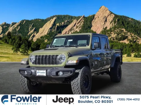 Green 2026 Jeep Gladiator Sport S for sale in Boulder, CO