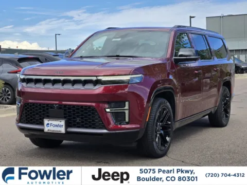 Red 2026 Jeep Grand Wagoneer L Limited Reserve for sale in Boulder, CO