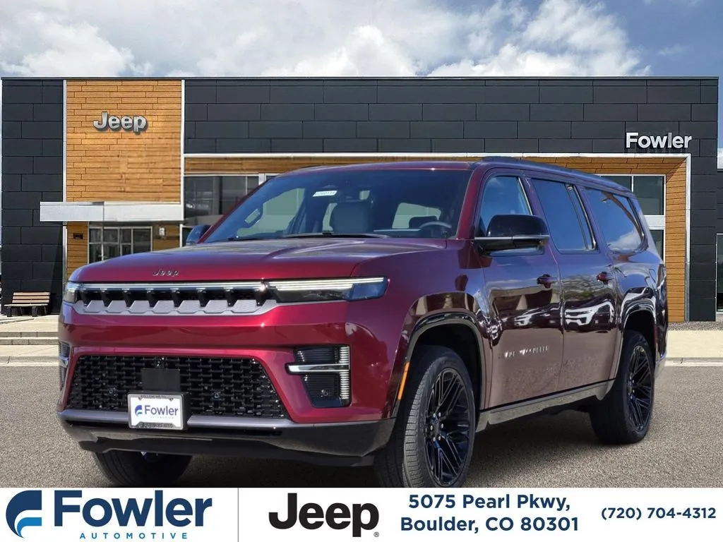 Red 2026 Jeep Grand Wagoneer L Limited Reserve for sale in Boulder, CO