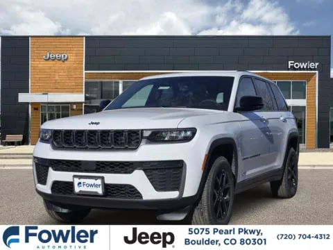 White 2026 Jeep Grand Cherokee Altitude for sale in Boulder, CO