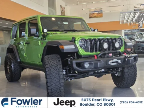 Green 2025 Jeep Wrangler Rubicon for sale in Boulder, CO