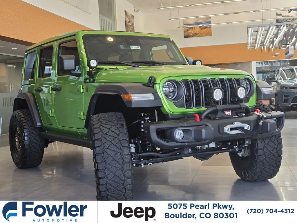 Green 2025 Jeep Wrangler Rubicon for sale in Boulder, CO