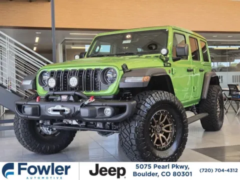Green 2025 Jeep Wrangler Rubicon for sale in Boulder, CO