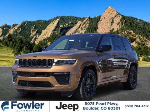 Orange 2027 Jeep Grand Cherokee Summit for sale in Boulder, CO