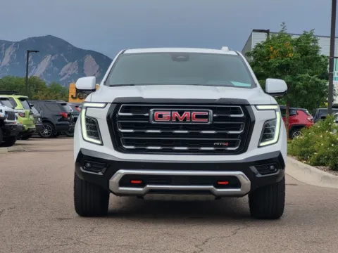 Photos of 2025 GMC Yukon XL AT4 for sale in Boulder, CO at Fowler Jeep of Boulder