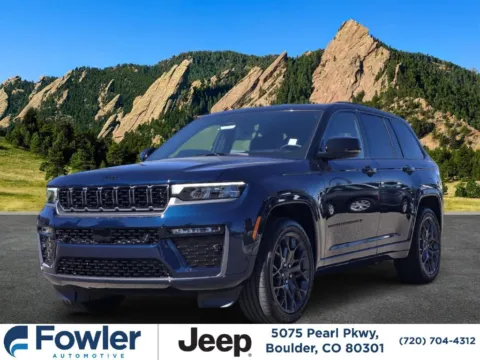 Blue 2027 Jeep Grand Cherokee Summit for sale in Boulder, CO
