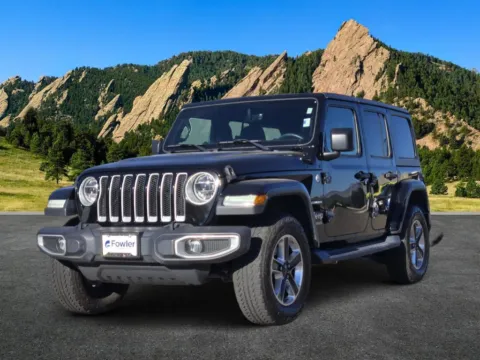 Black 2019 Jeep Wrangler Unlimited Sahara for sale in Boulder, CO