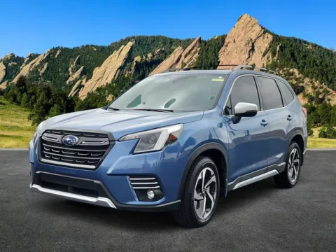 Blue 2024 Subaru Forester Touring for sale in Boulder, CO