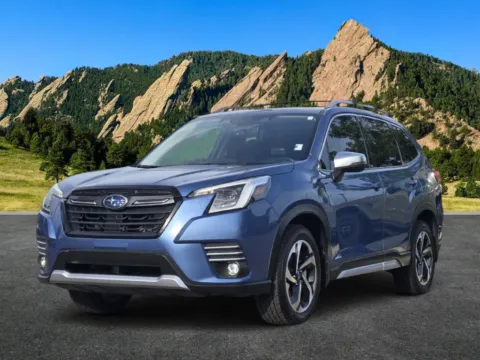 Blue 2024 Subaru Forester Touring for sale in Boulder, CO