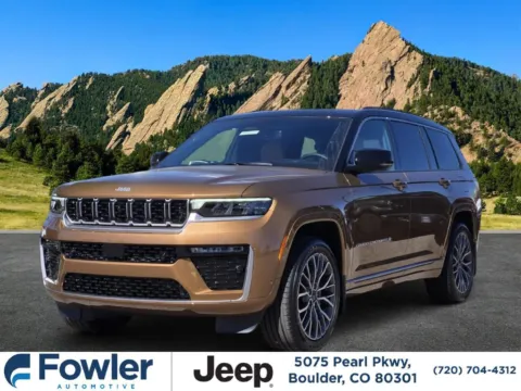 Orange 2027 Jeep Grand Cherokee L Summit for sale in Boulder, CO