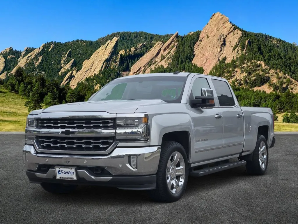 Silver 2017 Chevrolet Silverado 1500 LTZ for sale in Boulder, CO