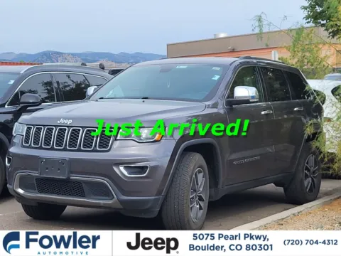 Gray 2019 Jeep Grand Cherokee Limited for sale in Boulder, CO