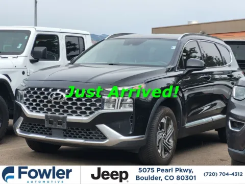 Black 2022 Hyundai Santa Fe SEL for sale in Boulder, CO