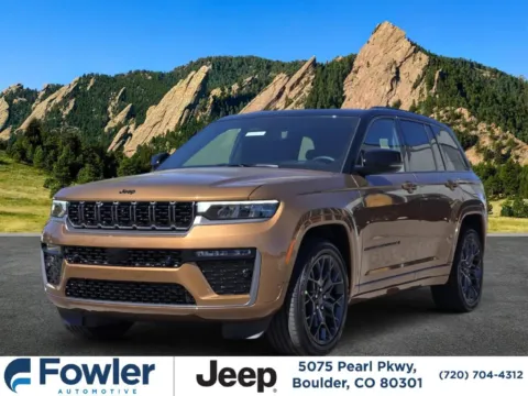 Orange 2027 Jeep Grand Cherokee Summit for sale in Boulder, CO