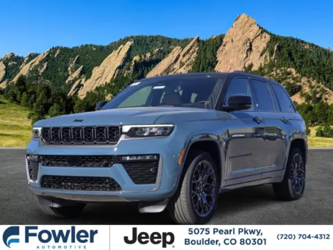 Blue 2027 Jeep Grand Cherokee Summit for sale in Boulder, CO
