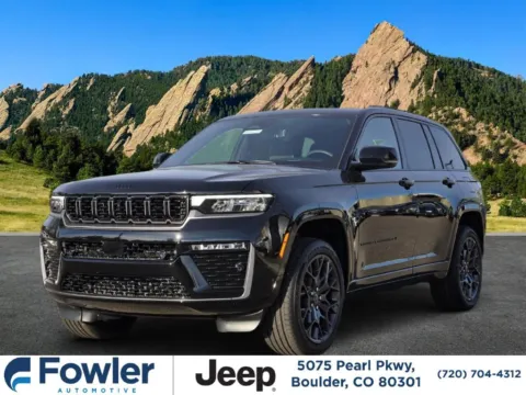 Black 2027 Jeep Grand Cherokee Summit for sale in Boulder, CO