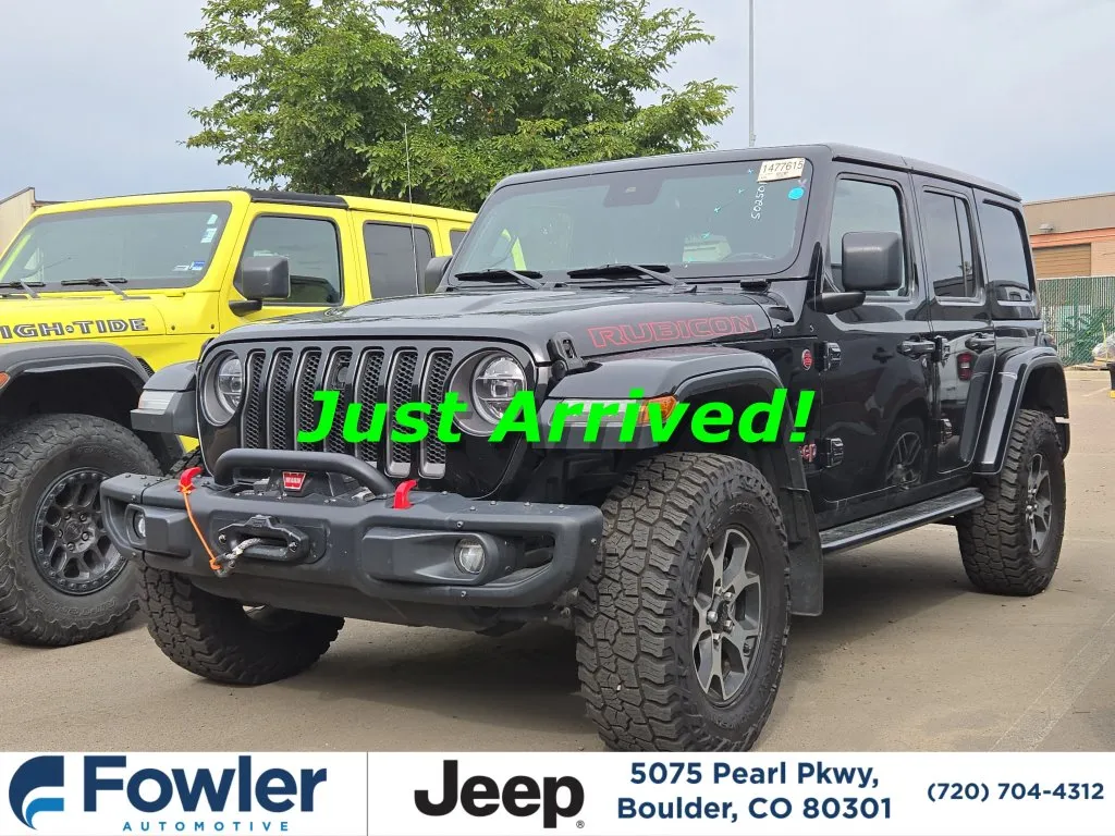 Black 2020 Jeep Wrangler Unlimited Rubicon for sale in Boulder, CO