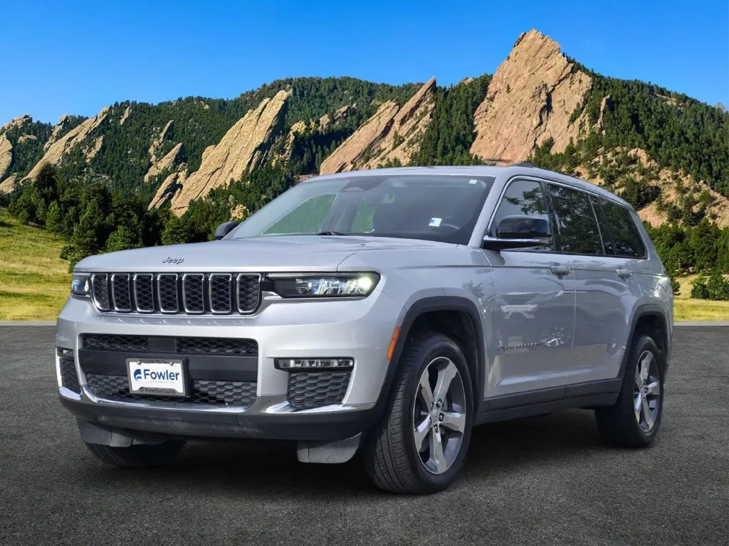 Silver 2021 Jeep Grand Cherokee L Limited for sale in Boulder, CO