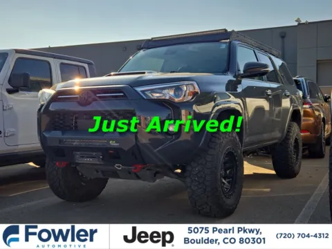 Gray 2024 Toyota 4Runner TRD Off-Road Premium for sale in Boulder, CO