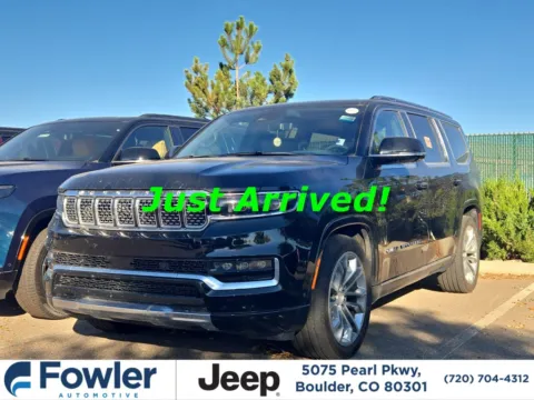 Black 2022 Jeep Grand Wagoneer Series II for sale in Boulder, CO