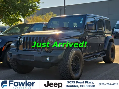 Black 2023 Jeep Wrangler Sport S for sale in Boulder, CO