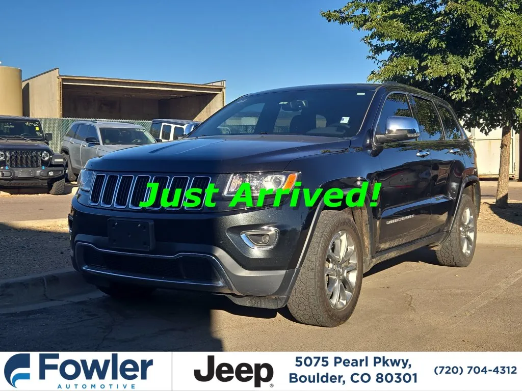 Black 2015 Jeep Grand Cherokee Limited for sale in Boulder, CO