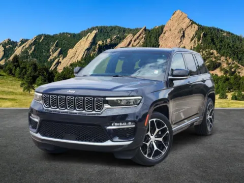 Blue 2023 Jeep Grand Cherokee Summit Reserve for sale in Boulder, CO
