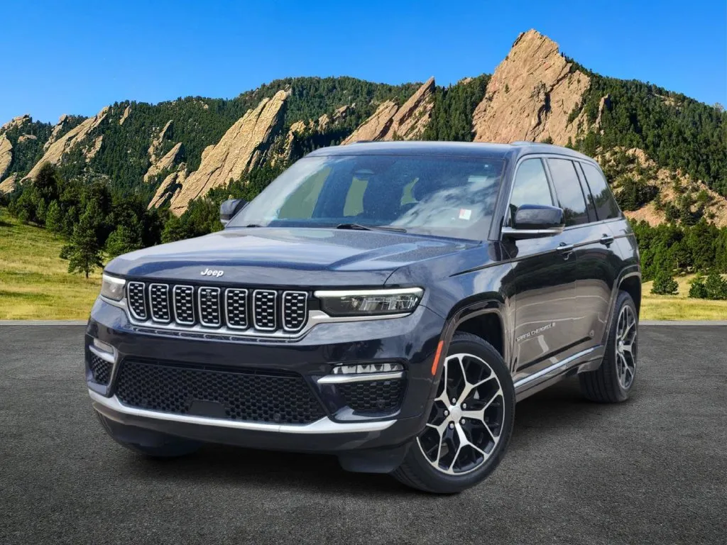 Blue 2023 Jeep Grand Cherokee Summit Reserve for sale in Boulder, CO