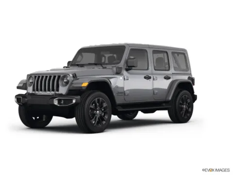 Gray 2021 Jeep Wrangler Unlimited Sahara 4xe for sale in Boulder, CO
