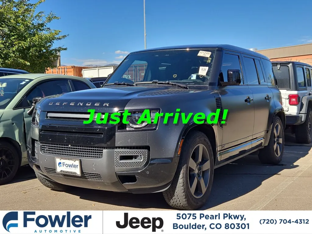 Black 2023 Land Rover Defender 110 Carpathian Edition for sale in Boulder, CO