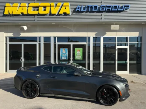 Gray 2017 CHEVROLET CAMARO 2SS Coupe for sale in El Paso, TX